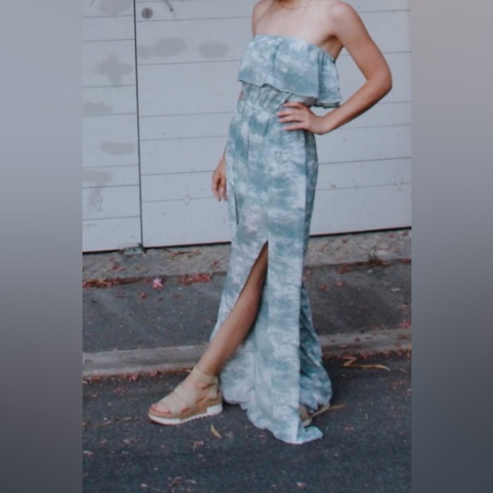 Fashion Nova Go With The Flow Tie Dye Jumpsuit